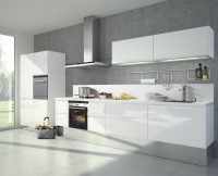белая кухня Alpha Lack