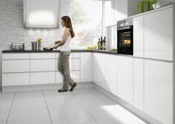 белая кухня Alpha Lack