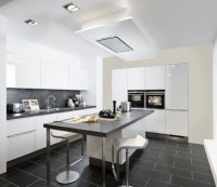 белая кухня Glas Tec Plus