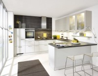 белая кухня Soft Lack