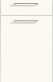 Flair 935 WeiSZ Kante Edelstahl Optik