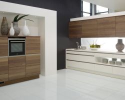 NK1165 Soft Lack 76W   WeiSZ softmatt   Furnier 590   Noce Amador