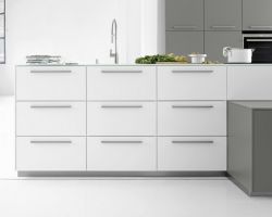 NK16969 Soft Lack 76A   ArcticweiSZ softmatt   Soft Lack 76Q   Quarzgrau softmatt