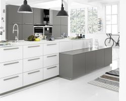 NK16970 Soft Lack 76A   ArcticweiSZ softmatt   Soft Lack 76Q   Quarzgrau softmatt