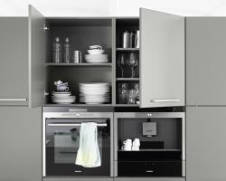 NK16975 Soft Lack 76A   ArcticweiSZ softmatt   Soft Lack 76Q   Quarzgrau softmatt