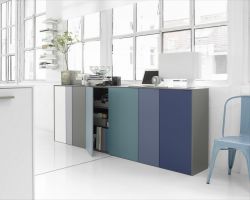 NK16976 Soft Lack 76A   ArcticweiSZ softmatt   Soft Lack 76Q   Quarzgrau softmatt