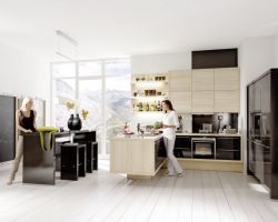 NK1802 Nova Lack 735   Terra Hochglanz   Manhatten 49S   Savannen Akazie