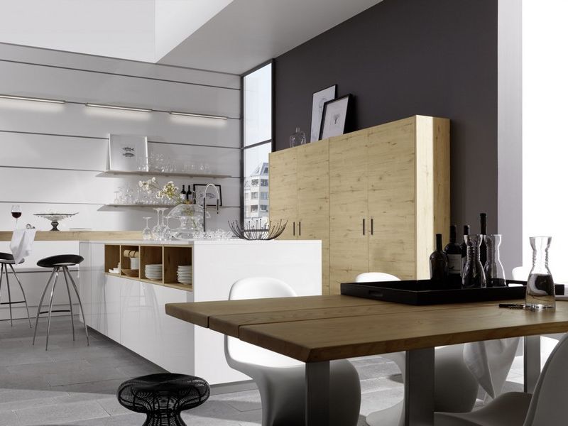 Матовые кухни