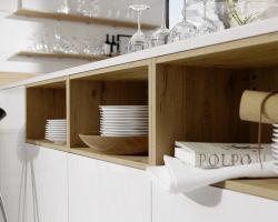 NK18657 Artwood 22W   Wildeiche rustikal   Lux 361   WeiSZ Hochglanz