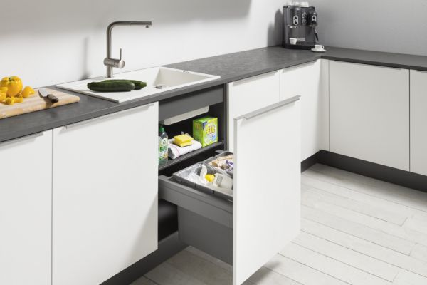 NK20058 Spuelenschrank mit haengendem Abfalltrennsystem SABHD