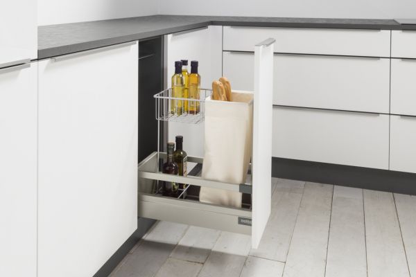 NK20080 Auszugsschrank mit Baguette  und Utensilieneinsatz UBD30