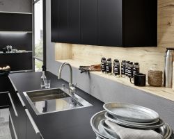 NK20287 Soft Lack 76Z   Schwarz softmatt