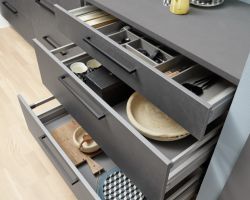 NK22303 Metal   Stahl Grau   Lux   WeiSZ HG