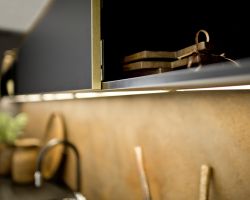 NK22334 Flair   Schwarz   Ferro Cortenstahl