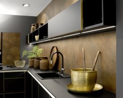 NK22337 Flair   Schwarz   Ferro Cortenstahl