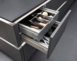 NK23762 Legno   Eiche Sepia   Nova Lack   Papyrusgrau HG