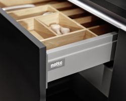 NK23769 Manhattan   Marmor grau   Phoenix   Schwarz softmatt