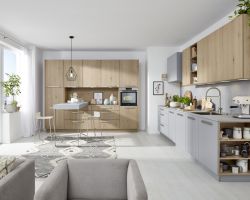 NK23799 Tavola   Eiche Pinot   Soft Lack   Papyrusgrau