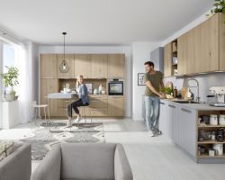 NK23800 Tavola   Eiche Pinot   Soft Lack   Papyrusgrau