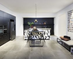 NK23870 OG Koje 03 nolte NEO Loft   Grafik Print   Soft Lack   Schwarz