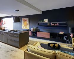 NK25432 Koje 13 Soft Lack   Hennarot softmatt   Legno   Eiche Sepia