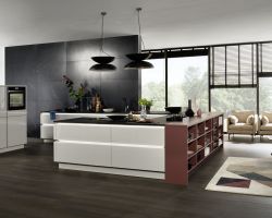 NK25446 Koje 23 Nova Lack   Platingrau Hochglanz