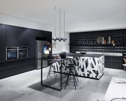 NK25475 neo LOFT   Soft Lack   Schwarz softmatt