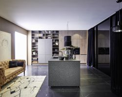 NK25476 neo SALON Ornament   Tavola   Eiche Barolo