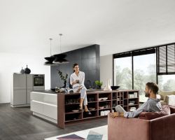 NK25805 Nova Lack   Platingrau Hochglanz