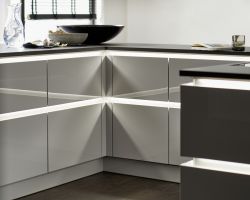 NK25807 Nova Lack   Platingrau Hochglanz