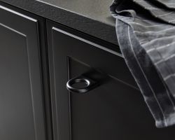 NK25936 Torino Lack   Schwarz   Legno   Eiche Champagner