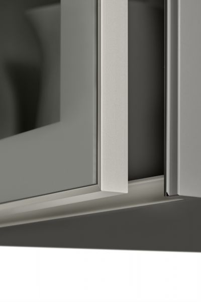 NK27562 Glastuer HVDE I Glas PGG   Parsolglas Grau