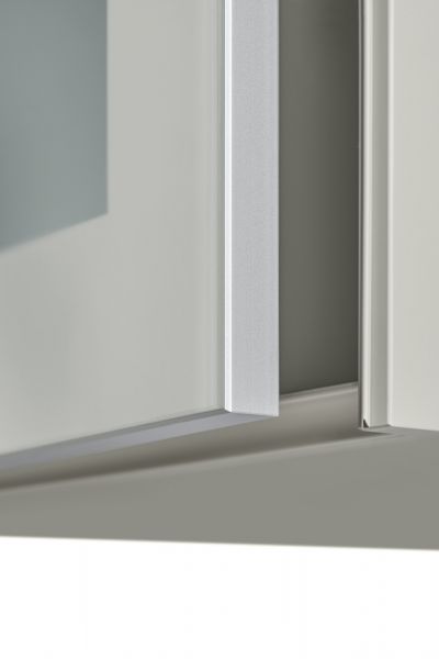 NK27569 Glastuer HVDF I Glas SWG   Glas satiniert   grau