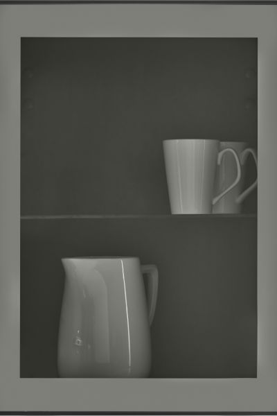 NK27579 Glastuer HVDS I Glas PGG   Parsolglas Grau