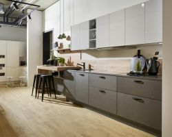 NK27867 Metal   Stahl Grau   Lux   WeiSZ Hochglanz