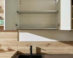 NK27870 Metal   Stahl Grau   Lux   WeiSZ Hochglanz