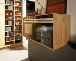 NK27901 Glas Tec Satin   WeiSZ   Legno   Eiche Champagner