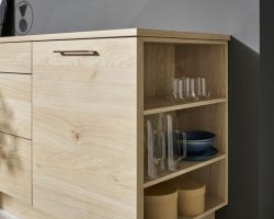 NK27905 Artwood   Asteiche natur   Lux   WeiSZ Hochglanz