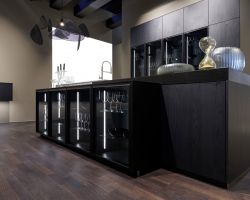 NK27909 Manhattan   Eiche Nero   Portland   Zement Saphirgrau