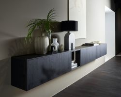 NK27911 Manhattan   Eiche Nero   Portland   Zement Saphirgrau