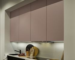 NK27957 Flair   Schwarz   Edelstahl Optik   Manhattan Uni   Lavendel