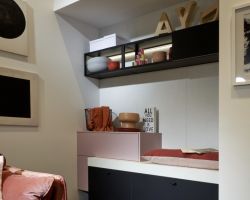 NK27959 Flair   Schwarz   Edelstahl Optik   Manhattan Uni   Lavendel