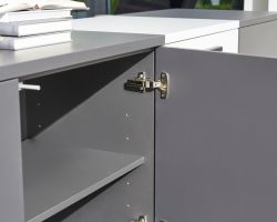 NK28007 Soft Lack   WeiSZ softmatt   Graphit softmatt