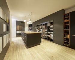 NK28037 Kollektionsraum I Flair   Schwarz   Vulkaneiche