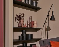 NK28089 Manhattan   Eiche Nero   Soft Lack   Hennarot