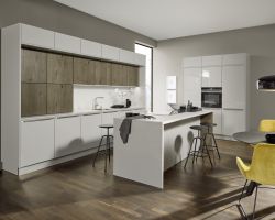 NK29273 Fine Lack    Platingrau HG   Tavola   Eiche Barolo