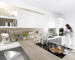 NK3166 Lux 361   WeiSZ Hochglanz   Lux 36G   Quarzgrau Hochglanz