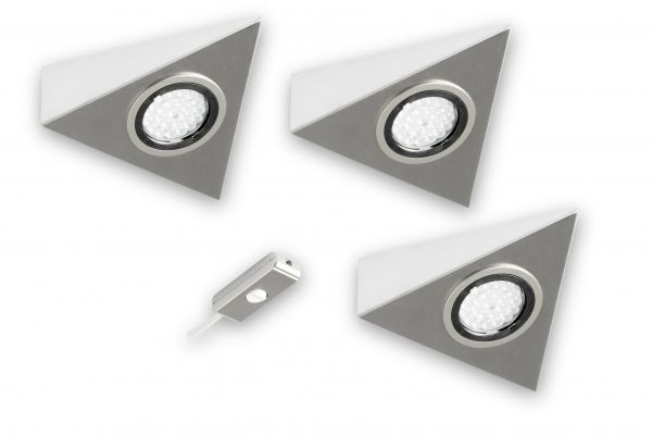NK4245 LED SET DR Unterbauleuchtenset  Dreieck