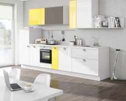 NK4393 Lux 361   WeiSZ Hochglanz   Lux 363   Lemon Hochglanz