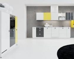 NK4523 Lux 361   WeiSZ Hochglanz   Lux 36G   Quarzgrau Hochglanz   Lux 363   Lemon Hochglanz